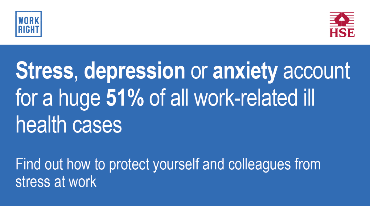 H_S_E's tweet photo. It's World Mental Health Day. Prevent work related stress to promote, support and sustain good mental health in the work place. To help start conversations about work-related stress, see HSE's practical tools: https://t.co/YHKfhEGEKI #WorkRight #WorldMentalHealthDay https://t.co/n1AvNpp8bU
