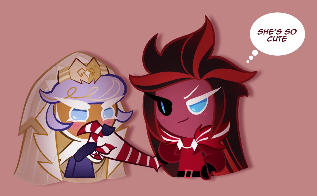 iamairika's tweet photo. Her Demon👿, His Angel~👼
I'll honestly say, these two took the longest to draw...
But I don't care, because I love their dynamic!
#cookierunkingdom #redvelvetcookie #pastrycookie #벨벳페스 #cookierun #redvelvetpastry https://t.co/Xg44HWsWez