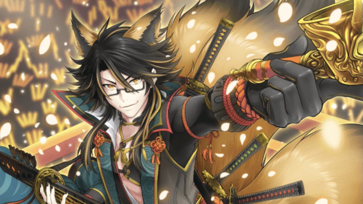 The nocturnal megane of the night is Yaiba from “Show By Rock!!”!🐾✨