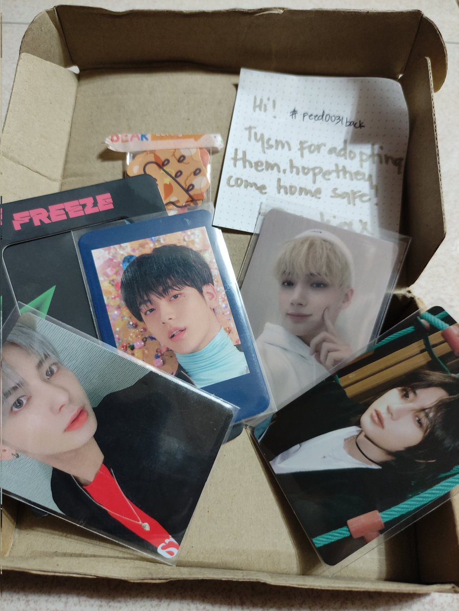 gat_eun_na's tweet photo. From: @gyukiexx
Andito na sila. Smooth transaction. Quality po!
Sana ma-ot5 ko ang interpark.
Nadagdag ko na sa blue motif!
#feed0031back https://t.co/IjobGt7A5p