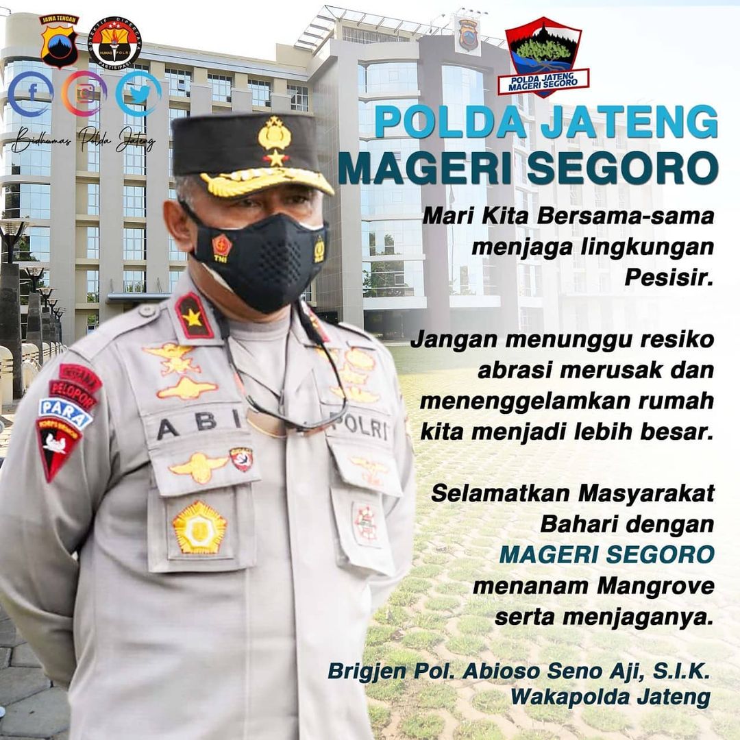 TOPO91542976's tweet photo. #Program1JutaMangrove
Polda Jateng Cegah Abrasi https://t.co/dkH1KbAJIj