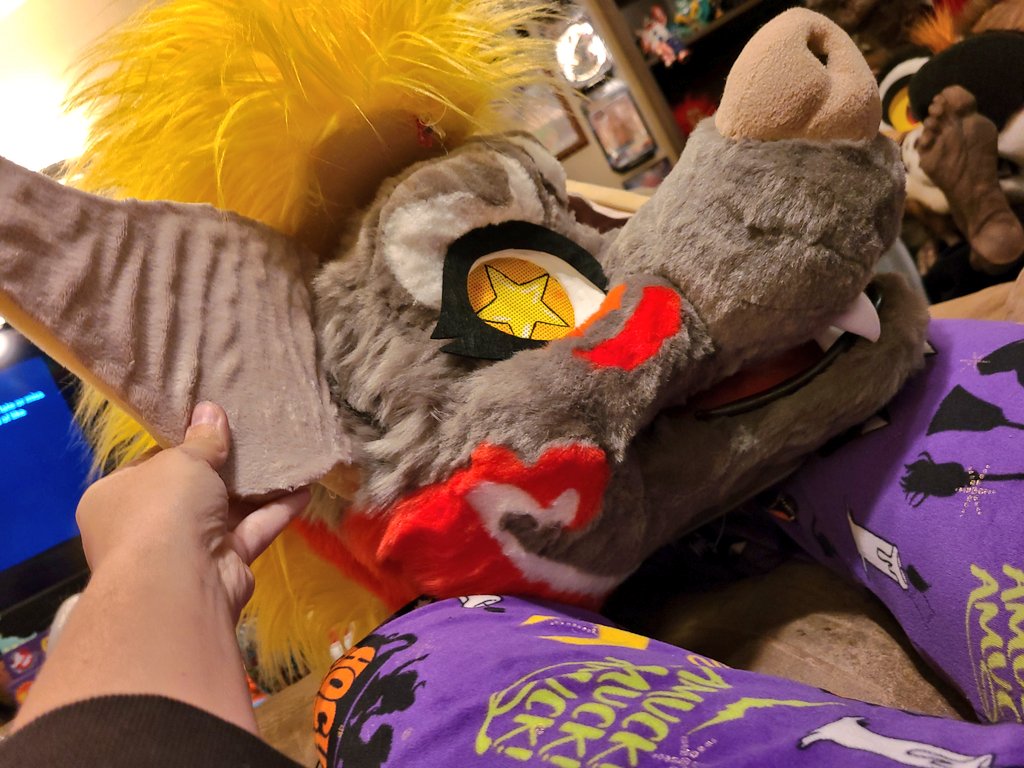 CavitySam's tweet photo. Kona commission is almost done! #fursuit #fursuitmaker https://t.co/cLFtRETopA