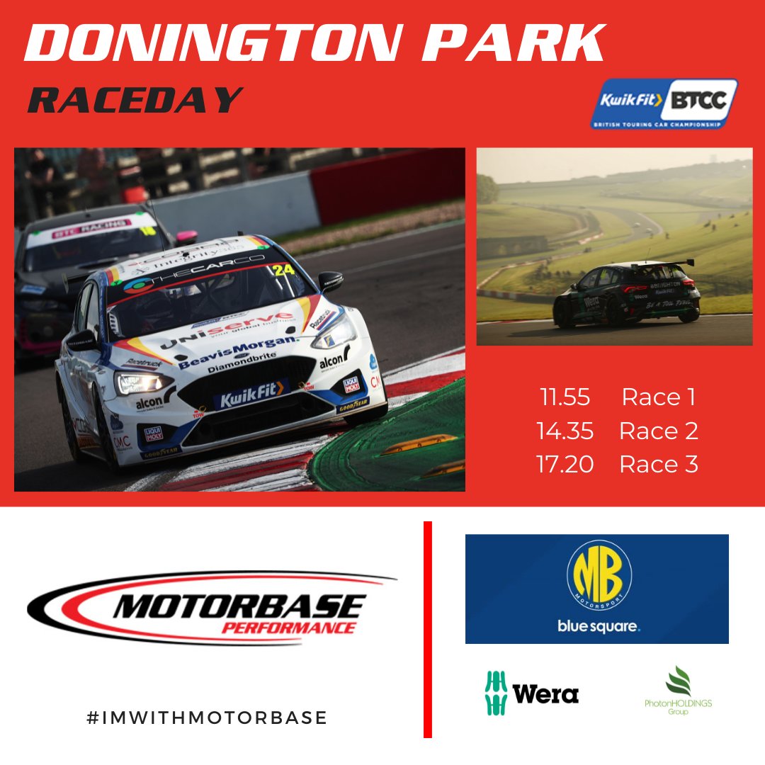 RACEDAY | Donington Park

It's RACEDAY here at Donington Park

The first race of the day gets underway at 11.55 live on ITV4

#imwithmotorbase
