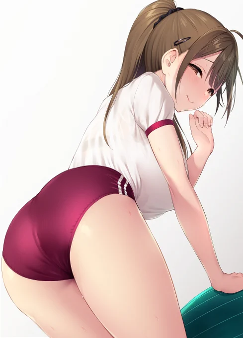 スポーツの日なので激しい運動です 