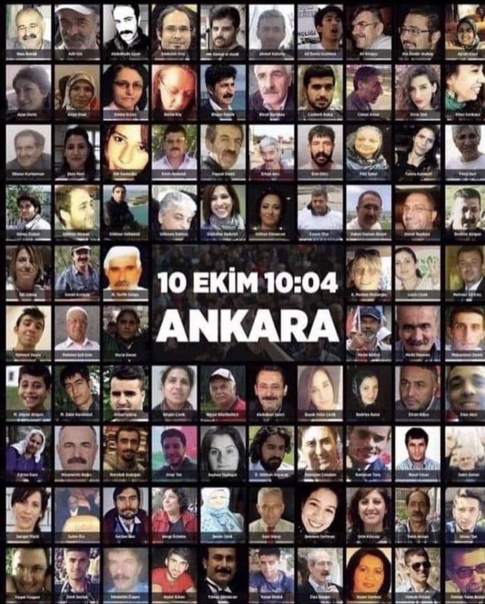 unsalunlu's tweet photo. 6 yıl önce aşağılık IŞİD katilleri, Ankara'da 103 can aldı, elini kolunu sallaya sallaya, göstere göstere hem de...
Üstelik ardında; ilerlemeyen bir dava süreci, firari sanıklar ve koskoca bir acı bırakarak.
Unutmadık, unutmayacağız...
#10EkimAnkaraKatliamı https://t.co/x0DttyxEmz