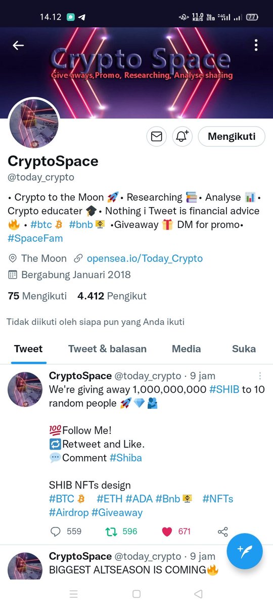 ArdiGates06's tweet photo. @today_crypto Got it 🔥

12fWYmDupGQ345ULqLBmyKmSRfnZ3WCe9o https://t.co/cPYPBkZy9M