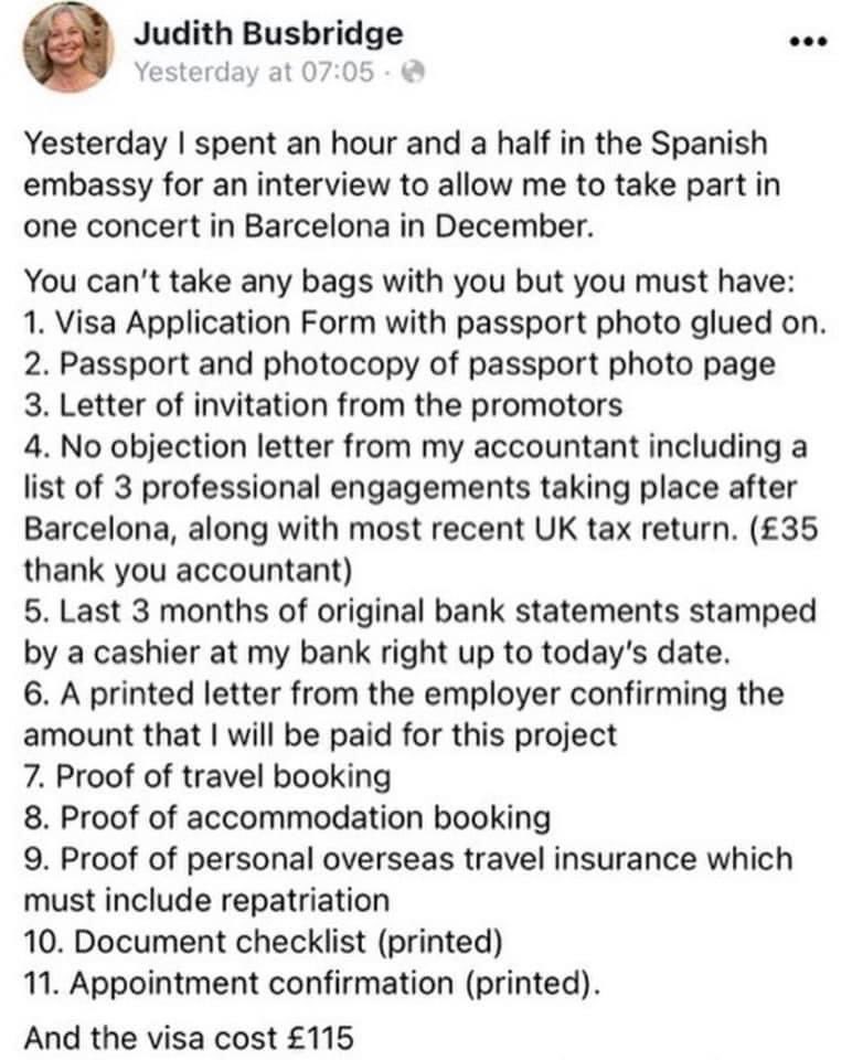 DJBoxBottom's tweet photo. @judithbusbridge hi Judith just trying to ascertain is this your post I think Brexit was a terrible decision and has done inextricable damage. I’m a music producer btw and have seen many creatives suffer lack of support under furlough https://t.co/QBVkcRCfSG