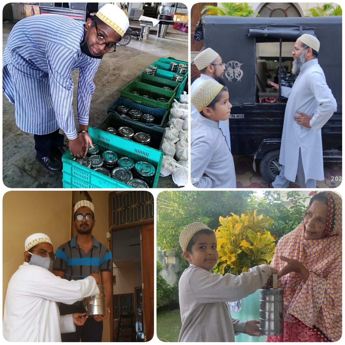 SaifeeSchool's tweet photo. FAIZUL MAWAID IL BURHANIYAH 
Thali distribution khidmat by students of Saifee School Udaipur

Date: 9th October, 2021

#proudtobesaifian #thali #mubarak #khidmat #saifee #school #udaipur #fmb #faiz #faizul #mawaid #il #burhaniyah https://t.co/FS3A8r0qAP