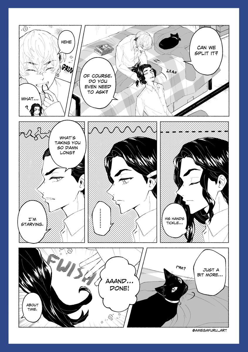 【ばじふゆ/ bajifuyu】
"Can we split it?" (read R→L) 