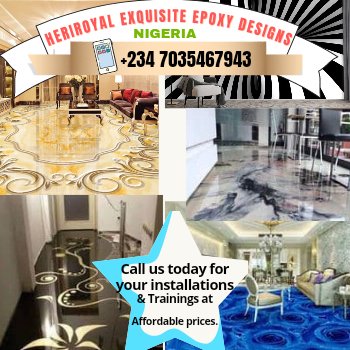 sk23mak1's tweet image. HERIROYAL EXQUISITE EPOXY DESIGNERS, the Subject Matter Expert is here again with their instant eye catching “Wow” factor EPOXY DESIGNS. Christmas is fast approaching, call now to get your installations done at affordable prices. #CreativityNow