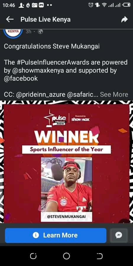 Tumsifu YESU KRISTO? Thank you so much family for your votes. It was not easy but you believed in me. We thank GOD for the success. Have a blessed Sunday. GOD bless us all.