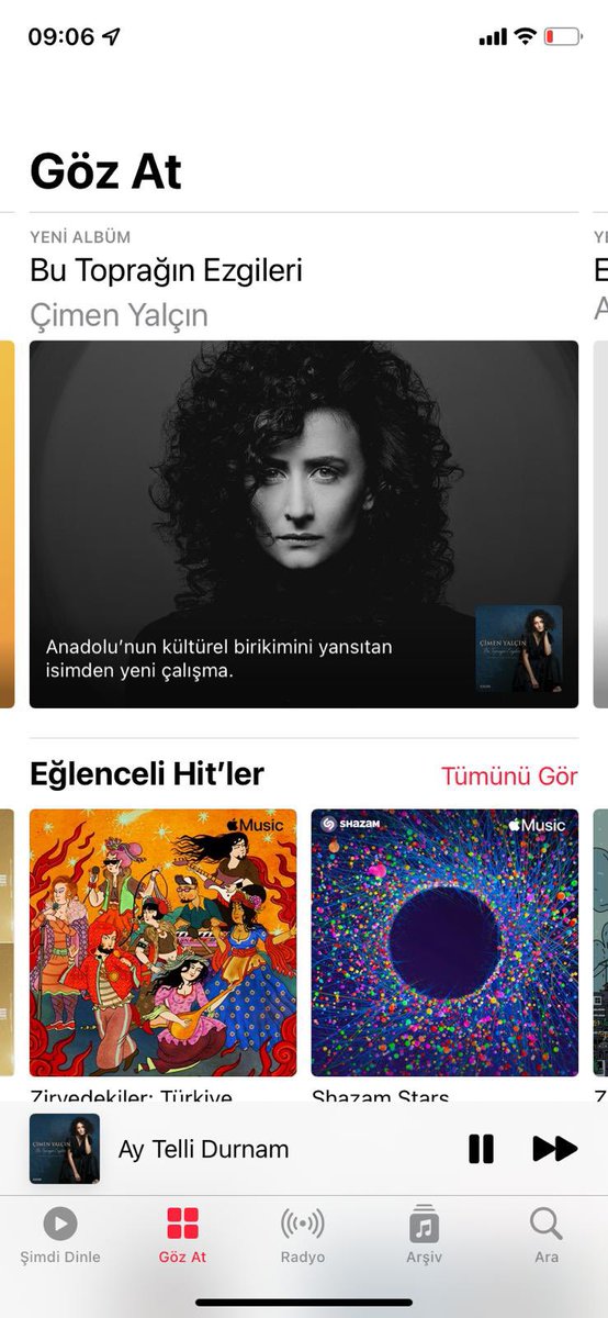cimen_ylcn's tweet photo. “Bu Toprağın Ezgileri”
Apple Music 
Türkiye Ana Sayfa Banner’da!
@AppleMusic @Kalan_Muzik @TheOrchardTR https://t.co/9xiiyut8zK