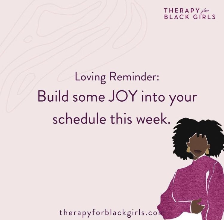 WithRegardsBW's tweet photo. Today is #WorldMentalHealthDay and as a Black girl in therapy, I recommend other Black girls to give therapy a chance if possible. Be open to it and it will change your life for the better. 

If you need support, resources, or just inspiration, please check out @therapy4bgirls https://t.co/Xod6wGp4hA