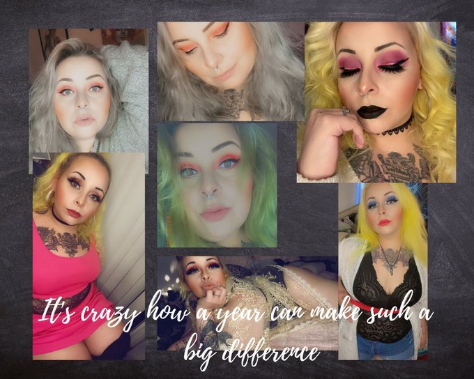 Y'all. Look at the difference just under a year made. 120 pounds heavier this time last year. Feel free<a href="/tag/booty"class="tags"><span>#booty</span></a><a href="/tag/curvy"class="tags"><span>#curvy</span></a><a href="/tag/inkedgirl"class="tags"><span>#inkedgirl</span></a><a href="/tag/pornhub"class="tags"><span>#pornhub</span></a><a href="/tag/adultwork"class="tags"><span>#adultwork</span></a><a href="/tag/customcontent"class="tags"><span>#customcontent</span></a>