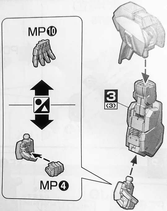 武器を持たせる時の保持力の問題かも
しれないけど
ガンプラのMGの指先パーツ交換
地味に面倒くさく思えて、昔の仕様に戻してと思うのは自分だけでいい罠('-`) 