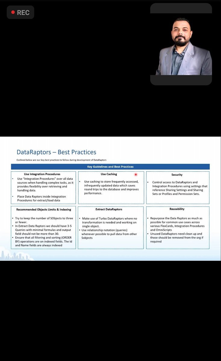 Adichandu1's tweet photo. Best practice to reuse a dataraptor whenever you can and clone it if needed.
Do join the meet to know more..
@iKishorebt @pravsingh1987 @irahulgupta7 @sfdgblr
#LSIIC #MegaLearningSISEP2 #IndianOhana #sfdgblr https://t.co/PodTVdsO0d