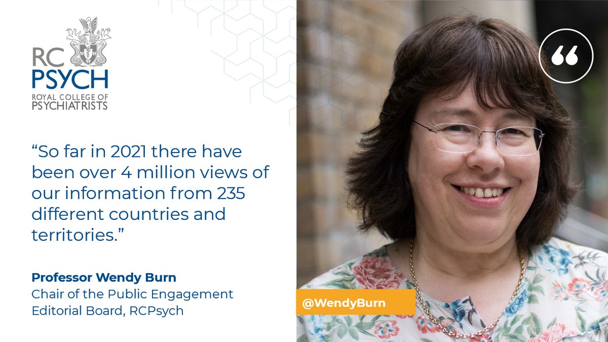 The theme of #WorldMentalHealthDay is mental health in an unequal world. To mark the day <a href="/wendyburn/">Wendy Burn CBE 🌈</a> has written a great blog highlighting how we're developing our patient resources, which have been translated into 24 languages rcpsych.ac.uk/news-and-featu…