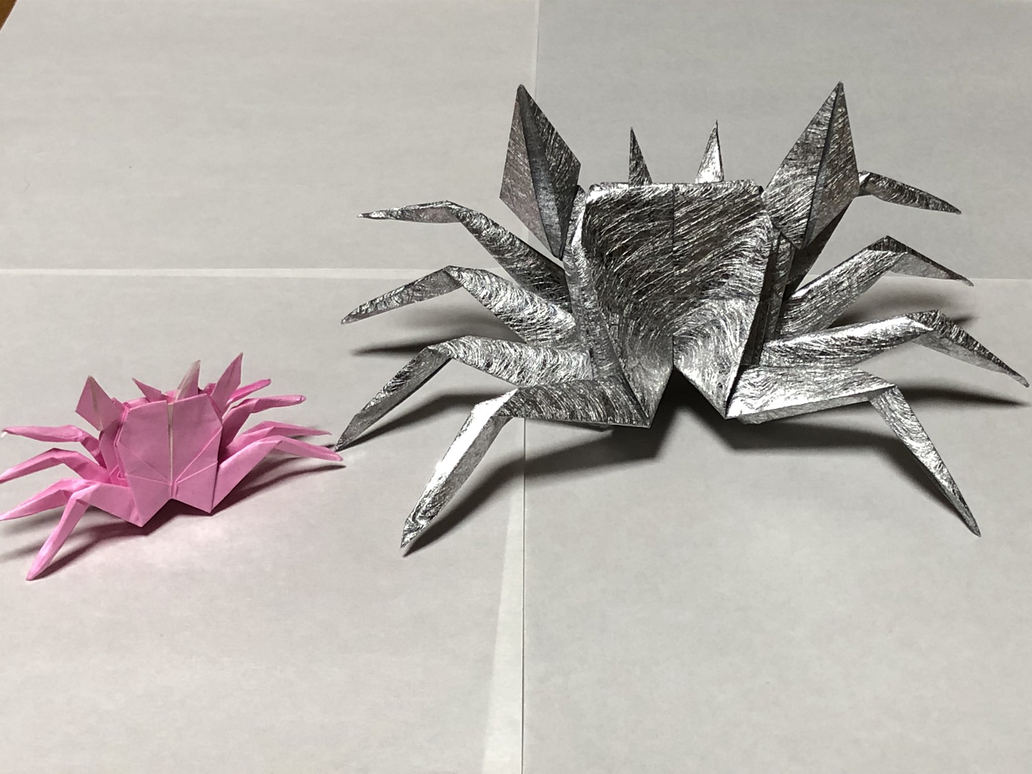 渦彦 忍殺作中のオリガミ メールを折ってみる カットスロート カニ ヤクザクランの事務所へ届けられた銀の蟹 幼稚な折り方で舐められてはいけないので手間がかかる方の伝承の蟹 登場エピソード ウィアード ワンダラー アンド ワイアード