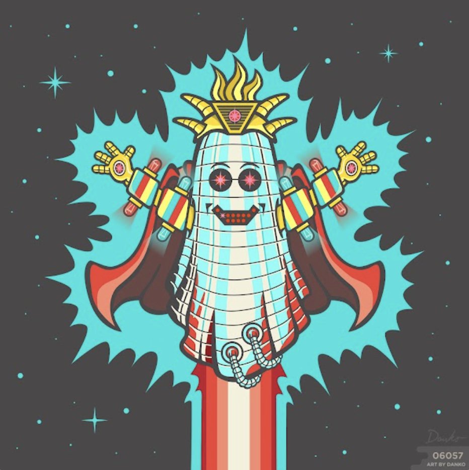 Just bought this <a href="/Etherealswtf/">Ethereals 👻🎢</a> for 8.88 eth. Love the artwork, the discord is crazy active. Excited to learn more about the lore, some have "elemental traits" so it gave me a bit of ATLA nostalgia 😅. Also, I am in the mood to spread some love so doing a giveaway, details below.