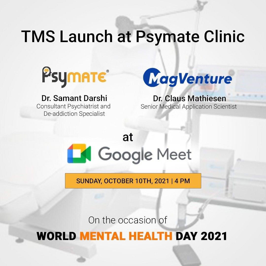 drrktomar's tweet photo. Congratulations #Psymate #drsamantdarshi #WorldMentalHealthDay #mentalhealth https://t.co/hsOoNscpco