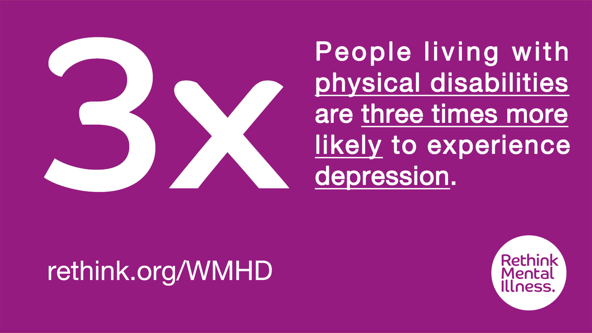Rethink_'s tweet photo. For those of us experiencing mental illness, we live in an unequal world.

Stigma. Discrimination. Lack of support. Limited access to housing, employment and welfare.

This is inequality.

And it 𝙢𝙪𝙨𝙩 change.

#WorldMentalHealthDay https://t.co/w99hR4xH2S