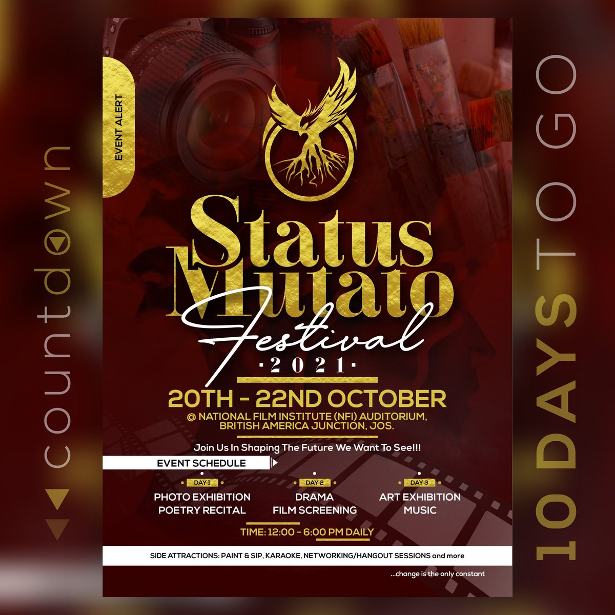 FalusiTosin's tweet photo. #StatusMutato #Changeistheonlyconstant #WeMove #Forhumanity https://t.co/f6N39E5agj