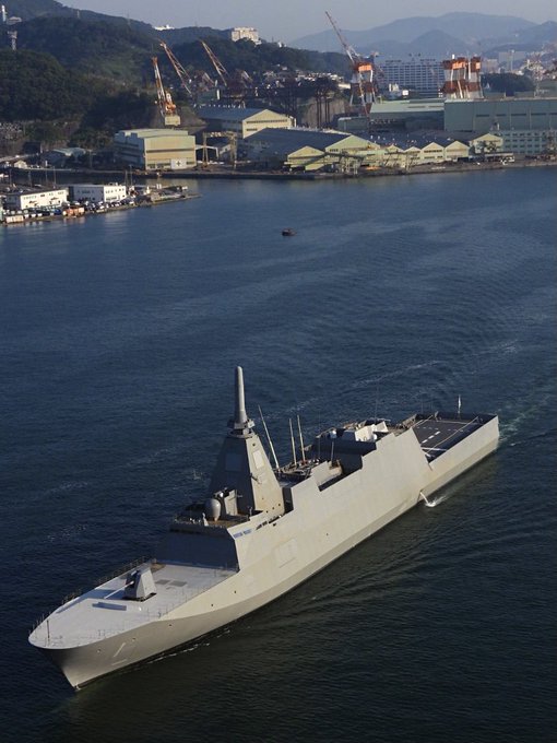 Japan S First Ffm Frigate For Jmsdf Mogami もがみ Started Sea Trials Naval News