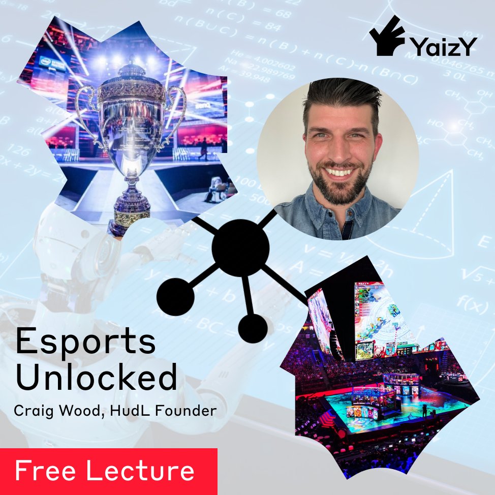 YaizY UK is now hosting free webinars and online lectures for all to attend 🥳 simply register here - webinar.yaizy.io we will be hosting many guest speakers covering topics such as AI and E sports!