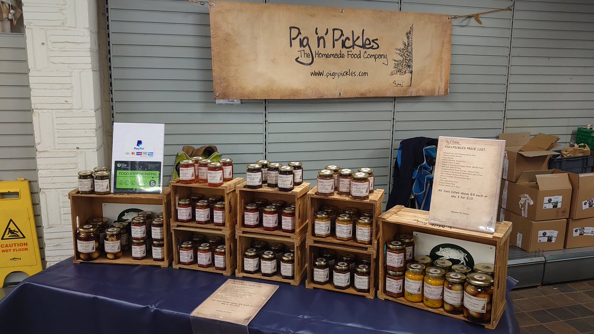 All set up at <a href="/blackmoorestate/">Blackmoor Estate</a> for the Apple Day!