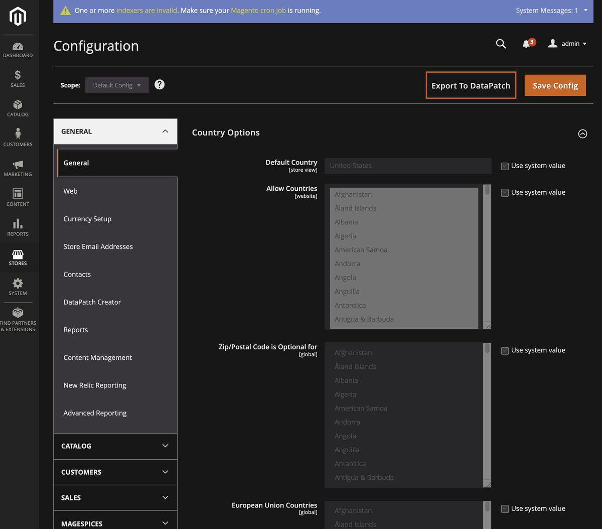 95% there! Magento 2 module to create data patches for: configuration, cms pages, cms blocks and product attributes. No more manual work (except clicking) when moving store configuration between store copies. Release soon! #magento #magento2 #ecommerce #php #coding #realmagento