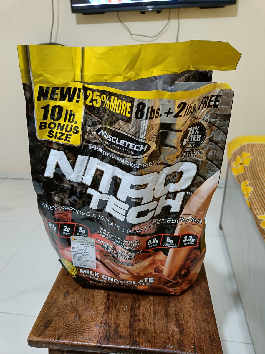 Ve_ShaL's tweet photo. @Flipkart selling duplicate products. Never ever purchase proteins from them. https://t.co/SV6UyEbigW