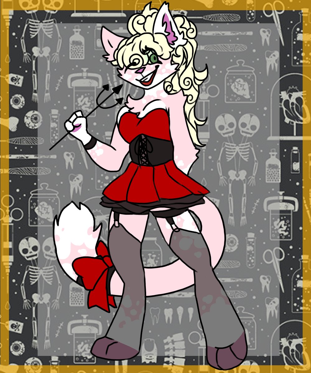 Devilish Halloween Jenny!! Art made by the lovely Prickle_Cat on Insta! https://t.co/IsA6MlkrVW
#furry #furryart #Halloween https://t.co/44gZBQsj1X