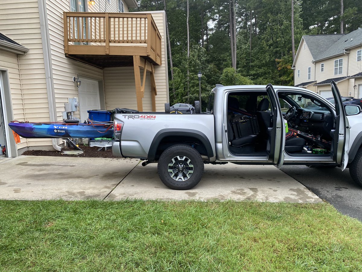 King_Juke's tweet photo. Loaded up and hitting the road. @KayakBassFish National championship here I come! #Kbfnc #kbf2021 #kbfchampionships2021 @YakAttackUS https://t.co/pIkjXNOCdR