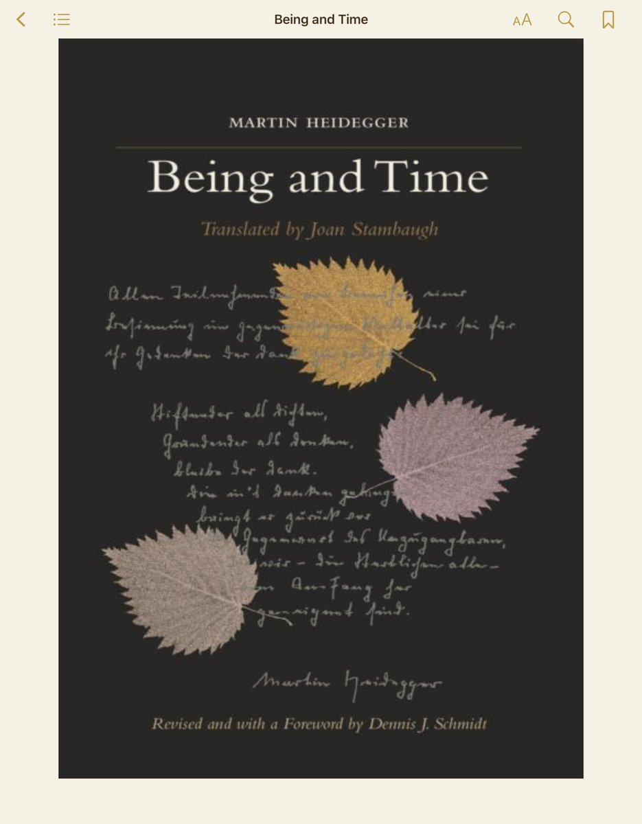 DevChoudharyIAS's tweet photo. Sunday evening and some eternal questions !!

#BeingandTime #Martinheidegger https://t.co/tr4xNBINC2