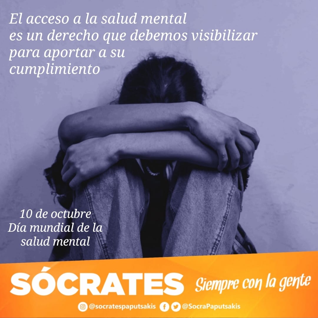 SocraPaputsakis's tweet photo. 10 de octubre | Día mundial de la salud mental. https://t.co/nYmBnqnzpb