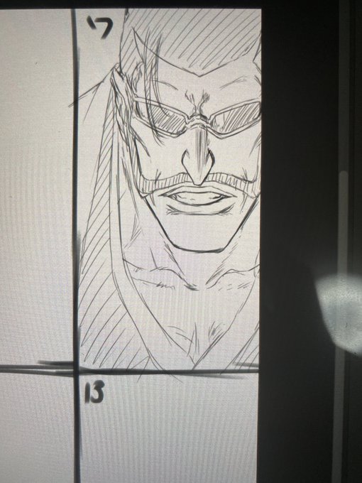 射場さーん。勇音同様初めて描くのでイメージが掴みきれてない。 