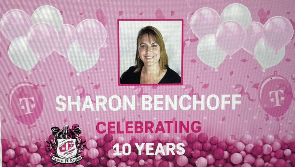 Happy 10 year Magentaversary @sharon_benchoff!!! Today we celebrate a decade of fabulous! Thanks for all you do everyday to make a difference for all of us! @JoyIMunoz @DeeanneKing @stacym411