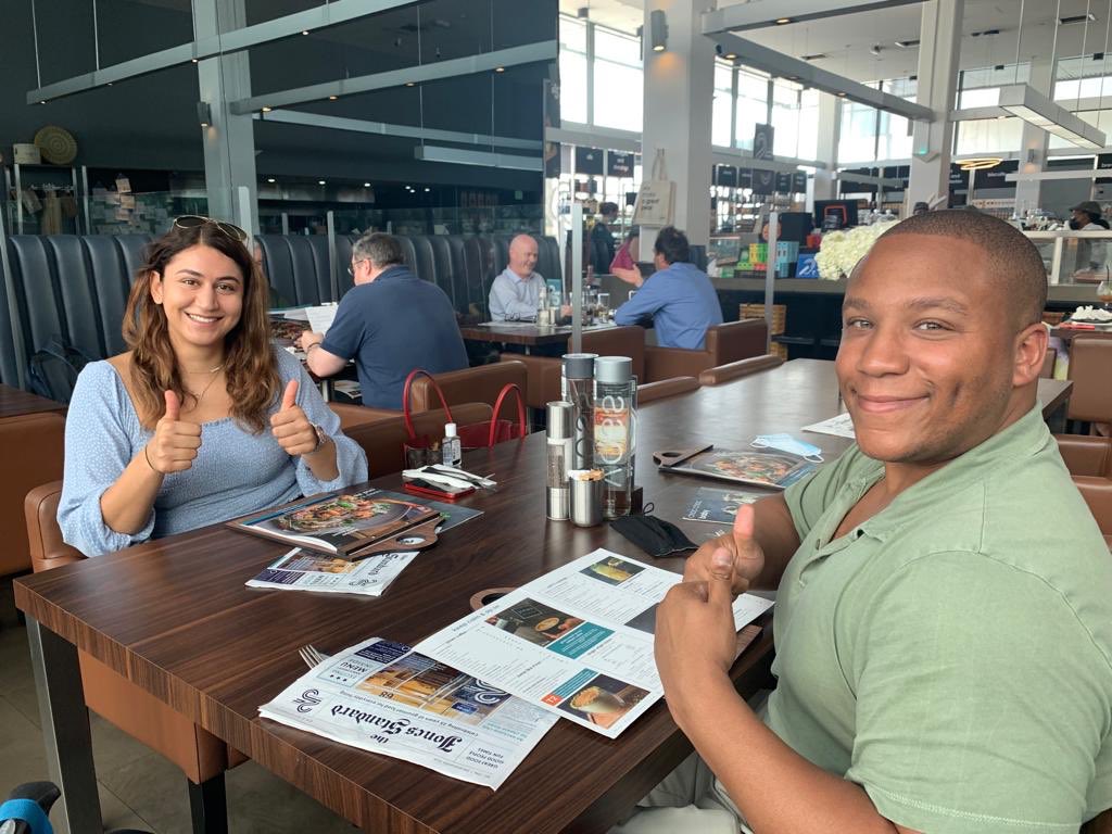 MarquisCabrera's tweet photo. Once an IBMer always an IBMer — Dubai for the week!  @dananasrah @v_sreeram @JuliaGlidden @timpaydos Crew is back together! https://t.co/yyIv854mBn