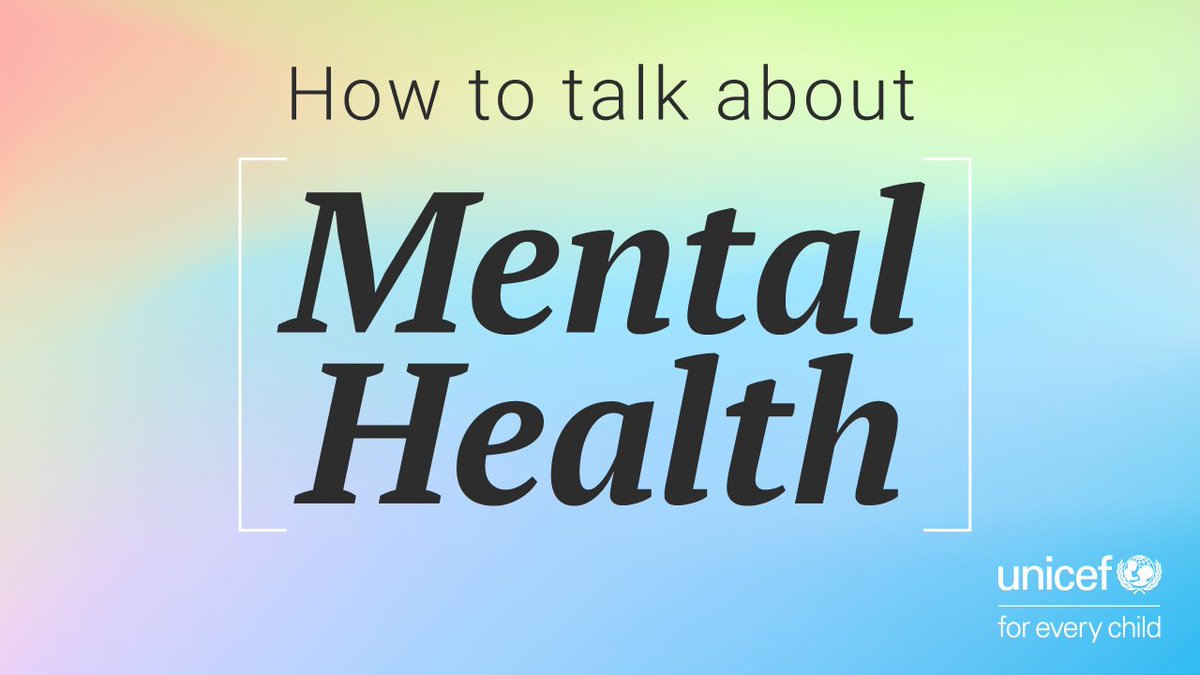 UNICEF's tweet photo. Want to talk about mental health but not sure how? Get started with our four tips. 👇

Developed with @zfoundation.
#WorldMentalHealthDay #OnMyMind https://t.co/pFzCSewsdo