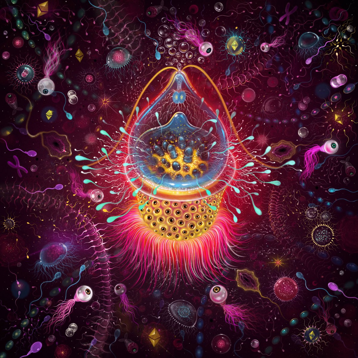 mhoobinawagad's tweet photo. My first fantasy on @withFND 🥳🥳
✨🪐"COSMOS OF LOVE"🪐✨
~A very special mood  Beauty and understanding of the complex behavior of humans.~
4500 x 4500 px
https://t.co/wRmxDxOkR3
Thanks @Ancient_ManClub for the invite🐷💗
#NFTTHAILAND #nftcollector #NFTCommunity #Foundation https://t.co/2hZddCYrPS