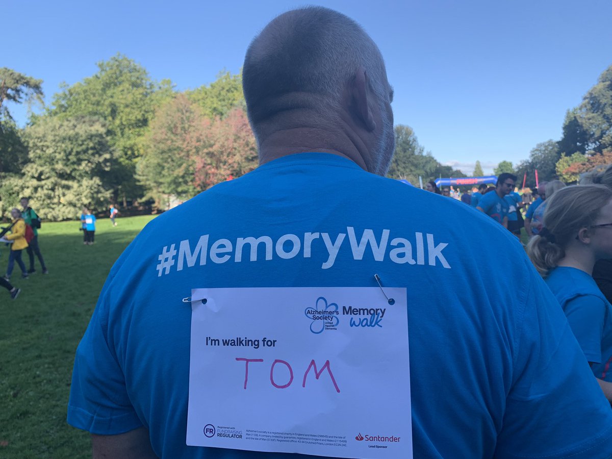 Big thanks for all your kind donations. A beautiful morning to walk for my lovely dad Tom. ❤️❤️❤️

#MemoryWalk