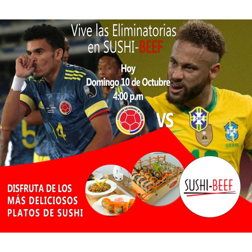 sushi_beef's tweet photo. La #fiestadelgol se vive con #sushibeef #Pereira. Ordena Ya......!!!
Domicilios: 3444669
Whatsapp: 310-2541848
Cra 15 # 6-48 Circunvalar Pereira
https://t.co/YUMNVwJfc0 https://t.co/QFrXUgP2pR