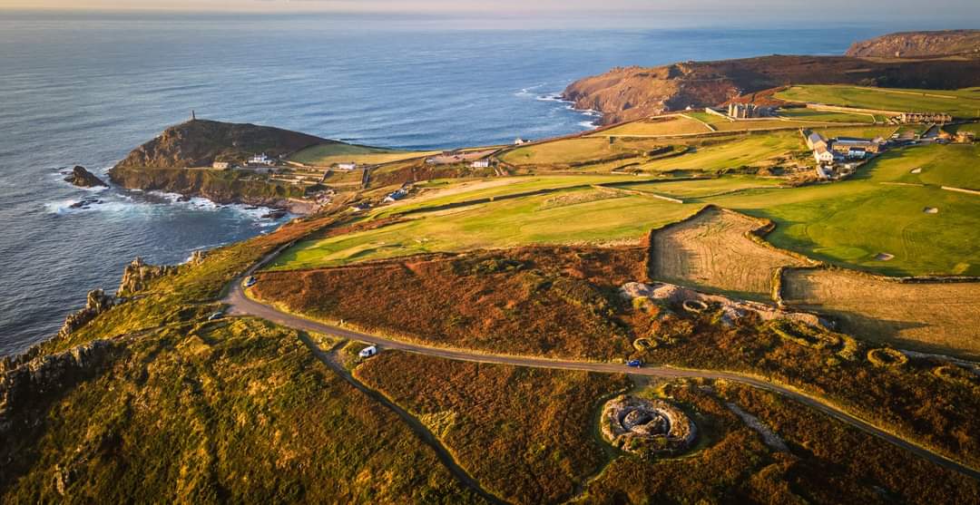 Cape Cornwall from the air #cornwall #capecornwall #cornwalllitwithlight #explorecornwall #djimavicair2 #dronecornwall #kernow #visitcornwall #kernowfornia
