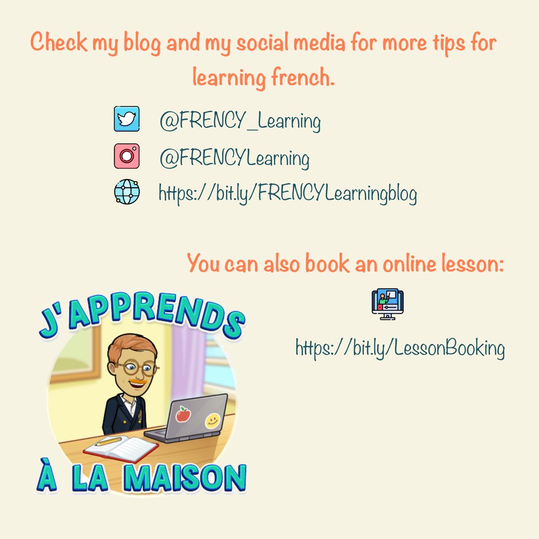 FRENCY_Learning's tweet image. Let me introduce myself, I am Mathieu a French teacher living in the North of France. I am here to help you learn french effectively. Follow me on Instagram, check my blog and if you want book an online lesson. #teacher #french #learningfrench #tips