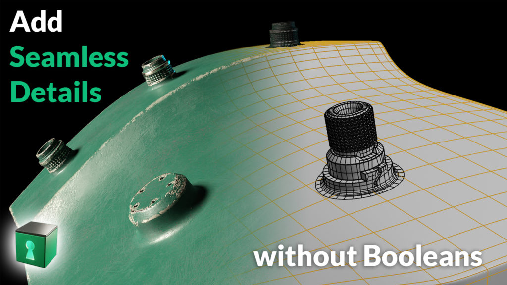 BlenderNation's tweet photo. Add Seamless Details without Booleans https://t.co/w5Y2IwU08U #b3d https://t.co/jx2qdMAX1A