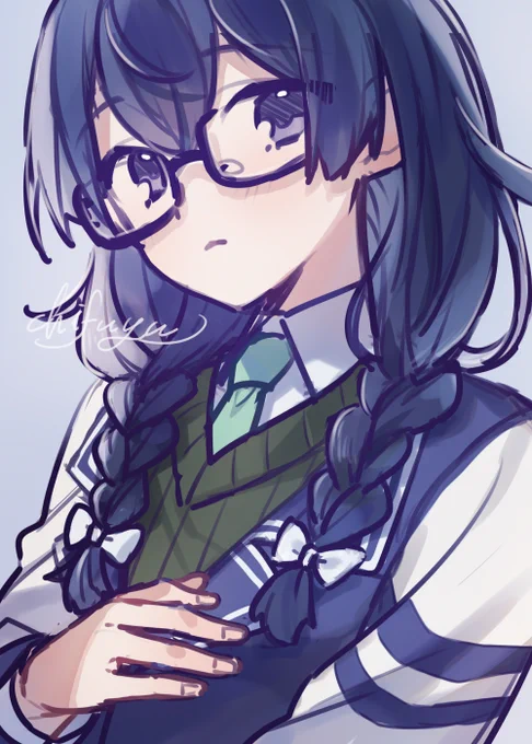 気分転換に塗り直してみた #千冬ギャラリー 
