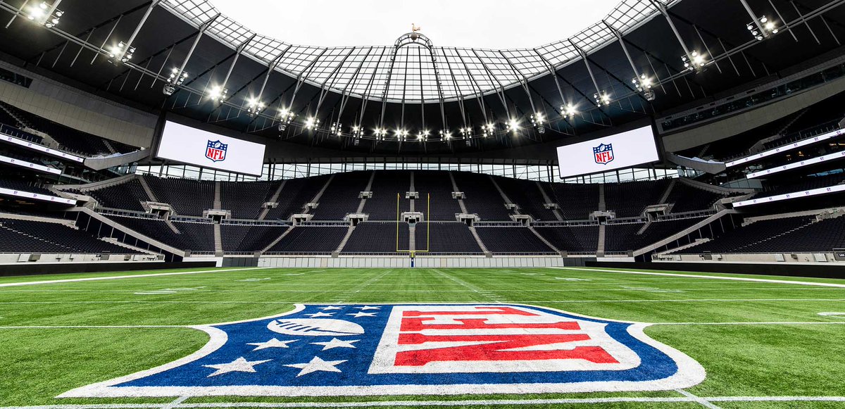 BAFRAOfficial's tweet photo. Good luck to the BAFRA officials who are taking the field today at @SpursStadium in their roles as officials assistants for the @NFLUK game. If you'd like to be there one day, find out more at https://t.co/SaI8s2koU1 #NYJvsATL #ZebraMode https://t.co/vzT6FdUArV