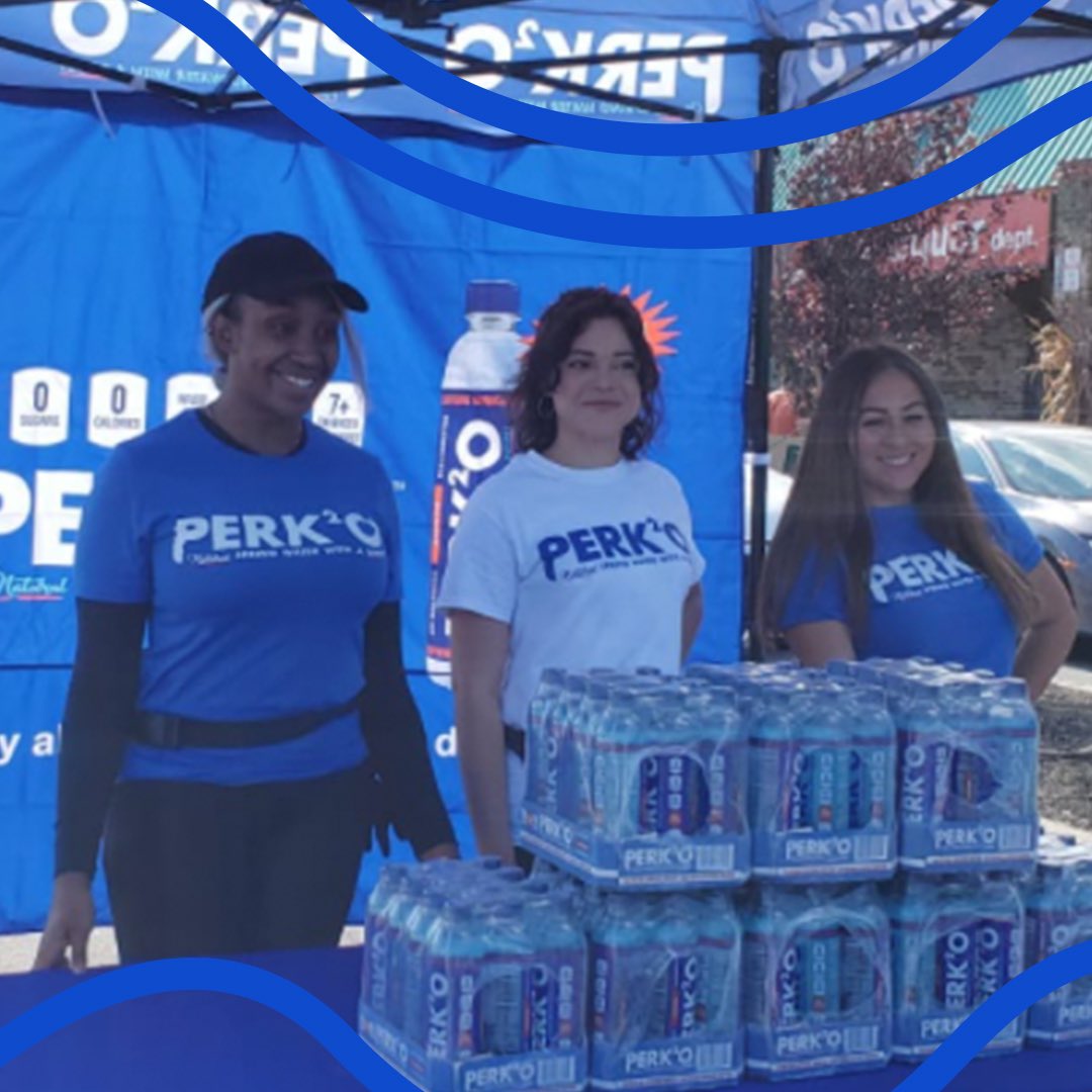 Perk2O's tweet photo. And we’re back! 
Come visit for free Bottles and Merch https://t.co/sJejec0uzO
