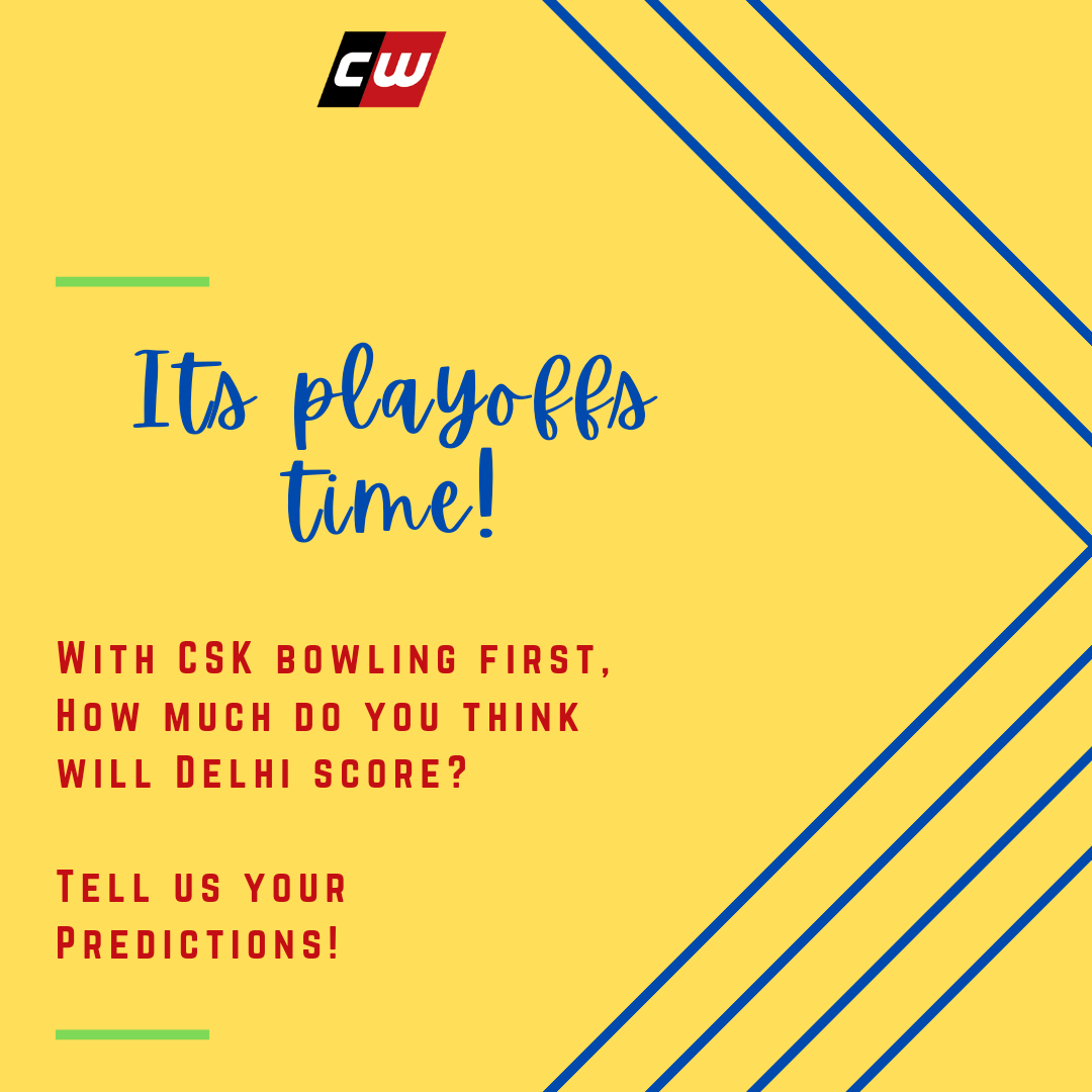 CricWizz's tweet photo. Well, you know what to do! Let's see who gets it perfect! #DCvsCSK #DelhiCapitals #IPL2O21 #qualifier1 #DCvCSK https://t.co/RoS1kcU8CG