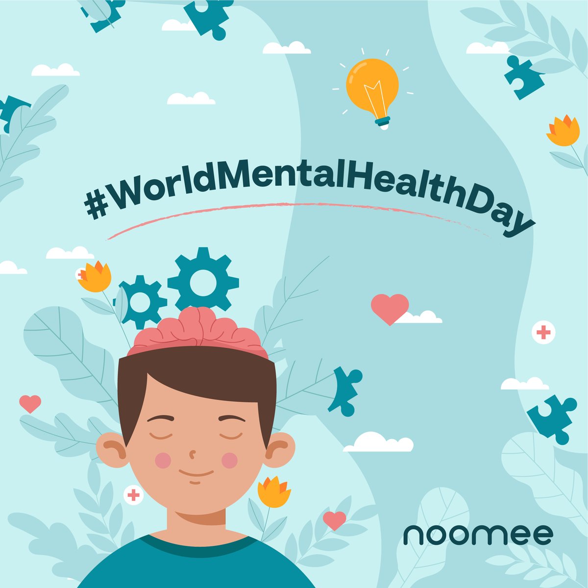 🤗Today is a #WorldMentalHealthDay. There is no health without mental health. It is as important as physical health. 
💙Let's break the taboos and stigmas on mental health by supporting each other and by speaking openly about mental health.
🥰You are not alone in this.